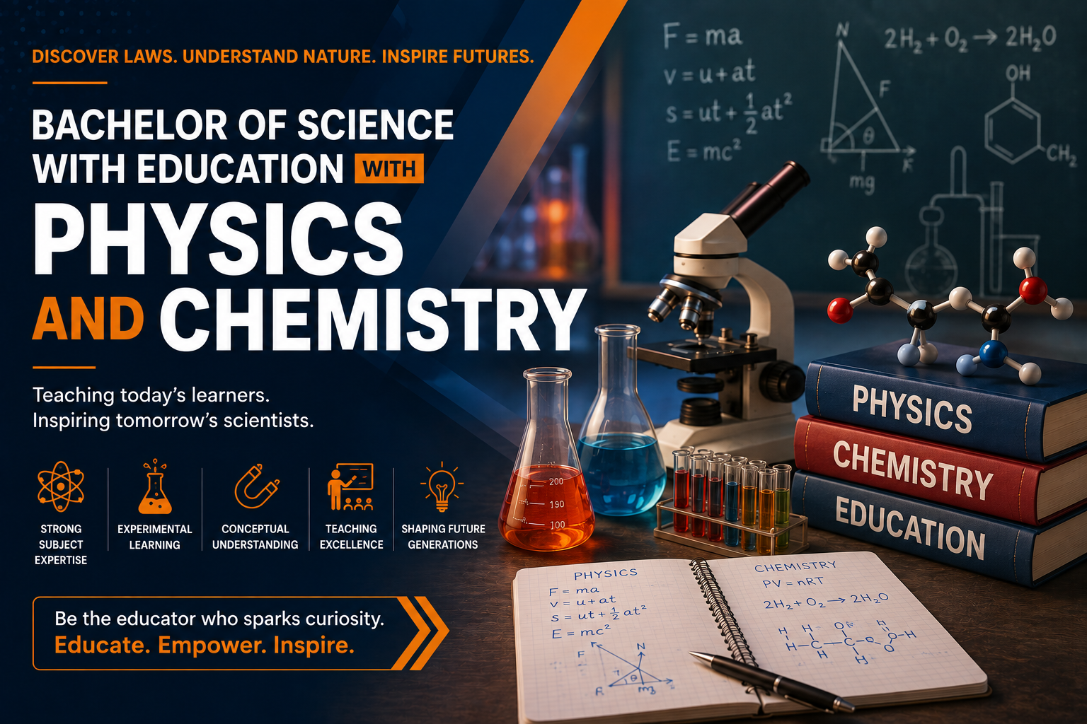 Bachelor of Science with Education With Physics and Chemistry